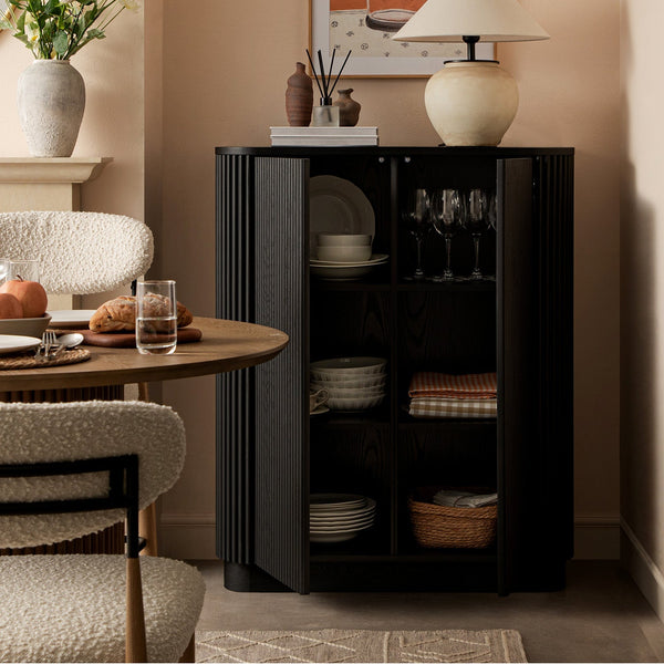 Maru Tall Cabinet, Black - daals - staging