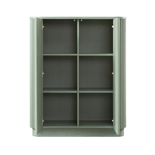 Maru Tall Cabinet, Sage Green - daals - staging