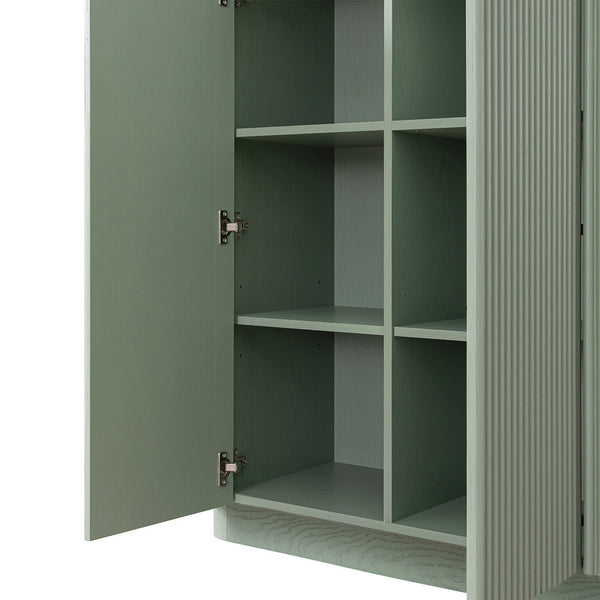 Maru Tall Cabinet, Sage Green - daals - staging